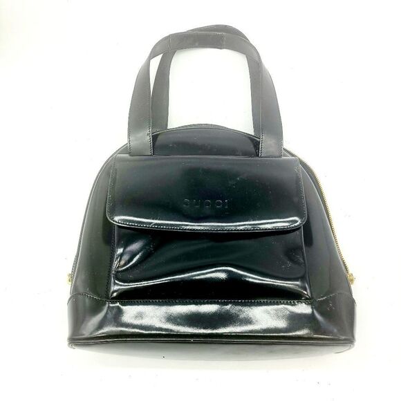 Gucci Canvas Leather Shoulder Bag - Picture 1 of 10